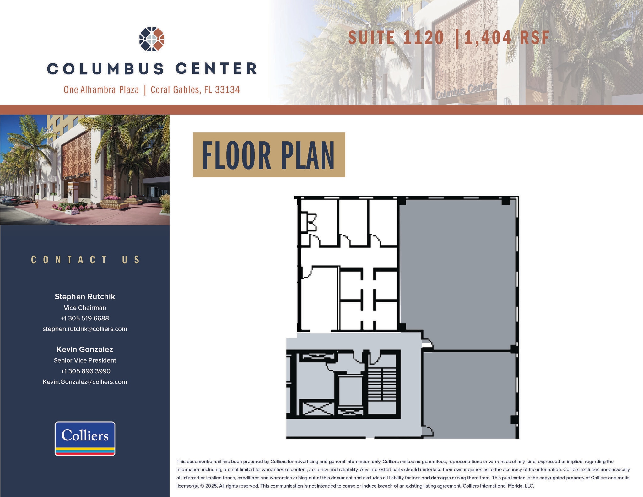 55 Alhambra Plz, Coral Gables, FL for lease Floor Plan- Image 1 of 1