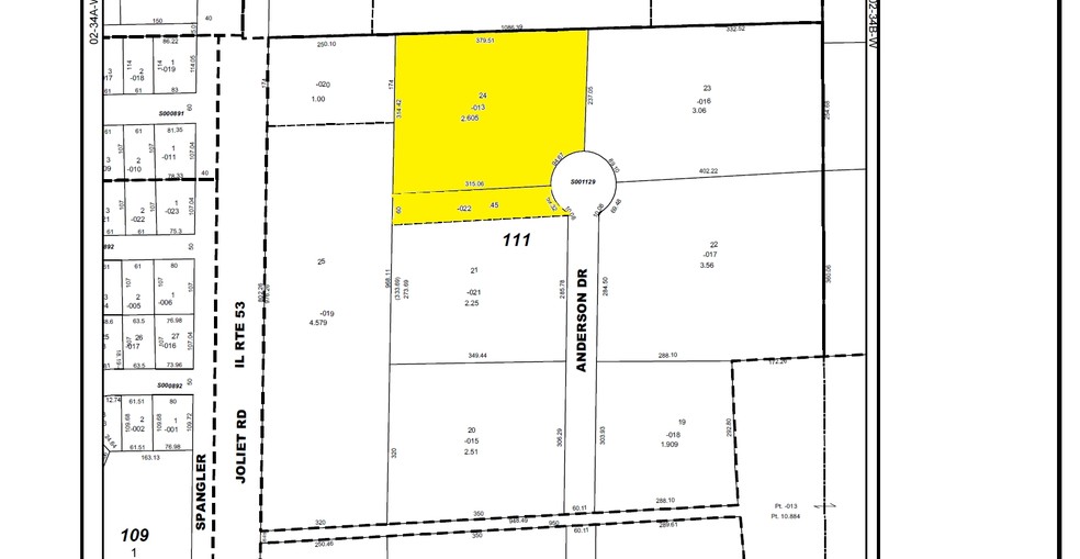 636 Schwab Cir, Romeoville, IL à louer - Plan cadastral - Image 2 de 8