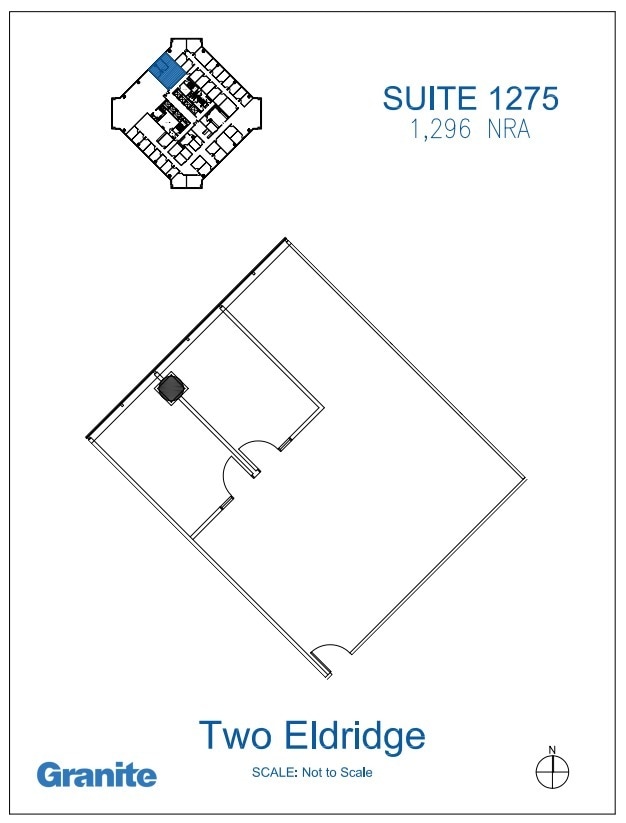 757 N Eldridge Pky, Houston, TX à louer Plan d’étage- Image 1 de 1