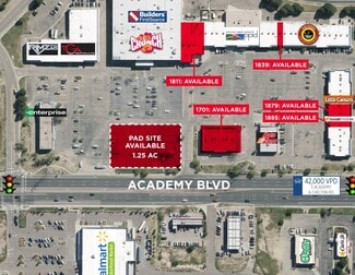 More details for 1833 S Academy Blvd, Colorado Springs, CO - Land for Sale