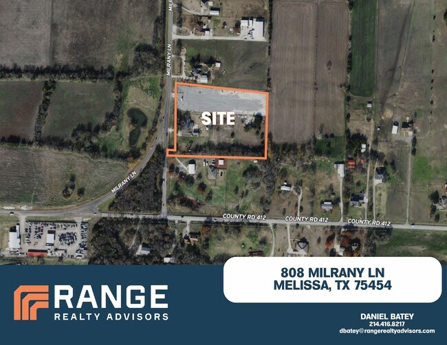 Plus de détails pour 808 Milrany Ln, Melissa, TX - Terrain à vendre