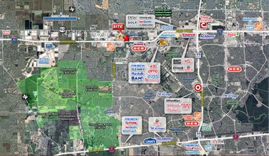 26494 Interstate 10, Katy, TX - Aérien  Vue de la carte