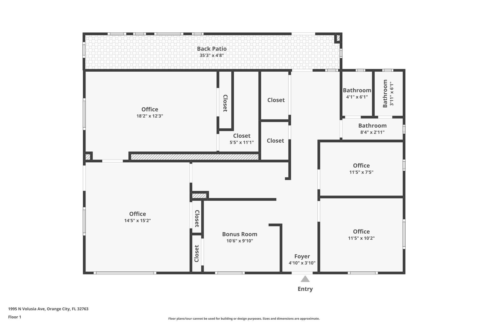 1995 N Volusia Ave, Orange City, FL à vendre Photo principale- Image 1 de 29