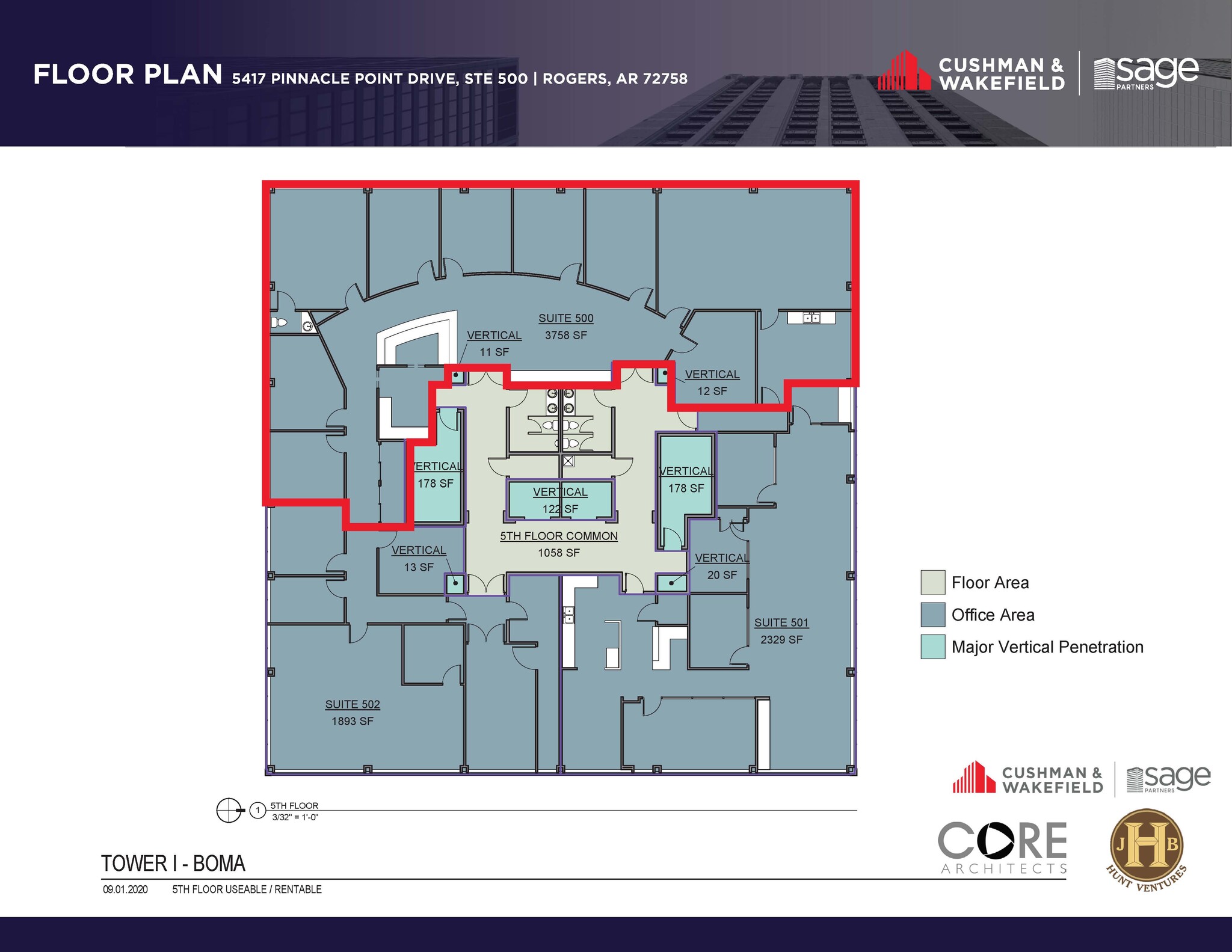 5417 Pinnacle Point Dr, Rogers, AR à louer Plan d’étage- Image 1 de 1