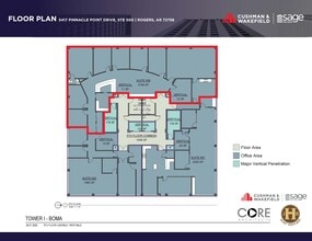 5417 Pinnacle Point Dr, Rogers, AR à louer Plan d’étage- Image 1 de 1