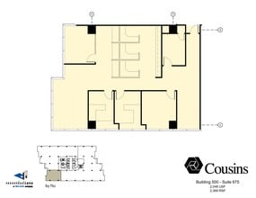 1200 Abernathy Rd NE, Atlanta, GA à louer Plan de site- Image 2 de 3
