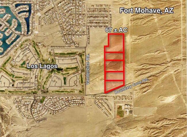 Plus de détails pour 0000 Boundary Cone Road Rd, Fort Mohave, AZ - Terrain à vendre