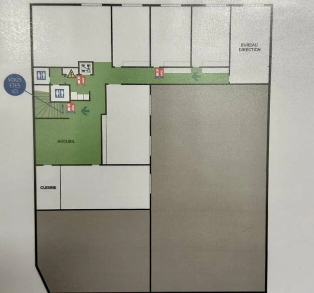 Bureau dans La Ciotat à louer - Plan d’étage - Image 1 de 1