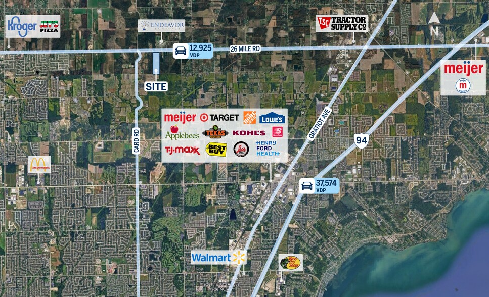 26 Mile Road, Macomb, MI à vendre - Photo du bâtiment - Image 2 de 2