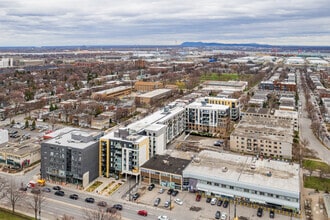 6654-6722 Rue Sherbrooke E, Montréal, QC - AERIAL  map view