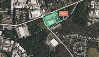 1408 Unity St, Thomasville, NC - Aerial  map view
