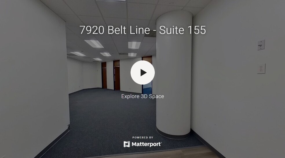 7920 Belt Line Rd, Dallas, TX for lease - Matterport 3D Scan - Image 2 of 9