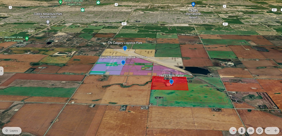 Range Rd 282, Rocky View No 44, AB for sale - Building Photo - Image 2 of 3