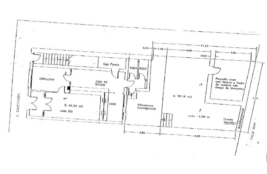 Calle Constitución, Hinojosas de Calatrava, Ciudad Real for sale - Floor Plan - Image 2 of 2
