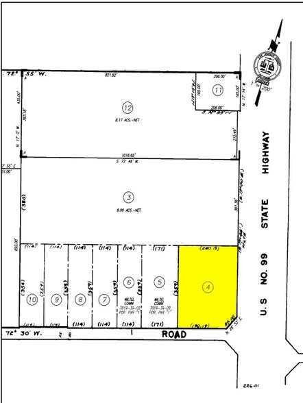 3515 S Highway 99, Stockton, CA à louer - Plan cadastral - Image 2 de 3