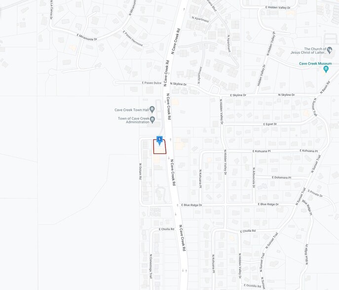 37608 N Cave Creek Rd, Cave Creek, AZ à louer - Plan cadastral - Image 3 de 3