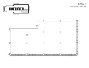 PENN 1, New York, NY à louer Plan d’étage- Image 2 de 2