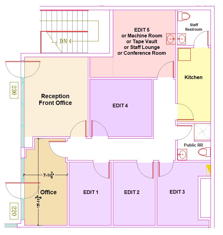 3500 Overland Ave, Los Angeles, CA for lease Floor Plan- Image 1 of 1