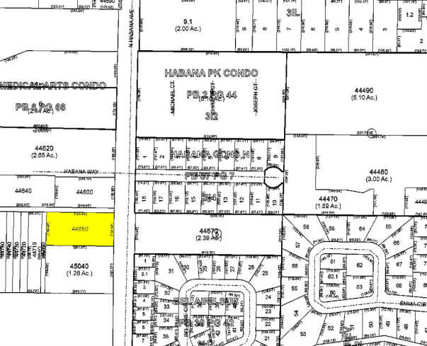 4612 N Habana Ave, Tampa, FL à louer - Plan cadastral - Image 3 de 13