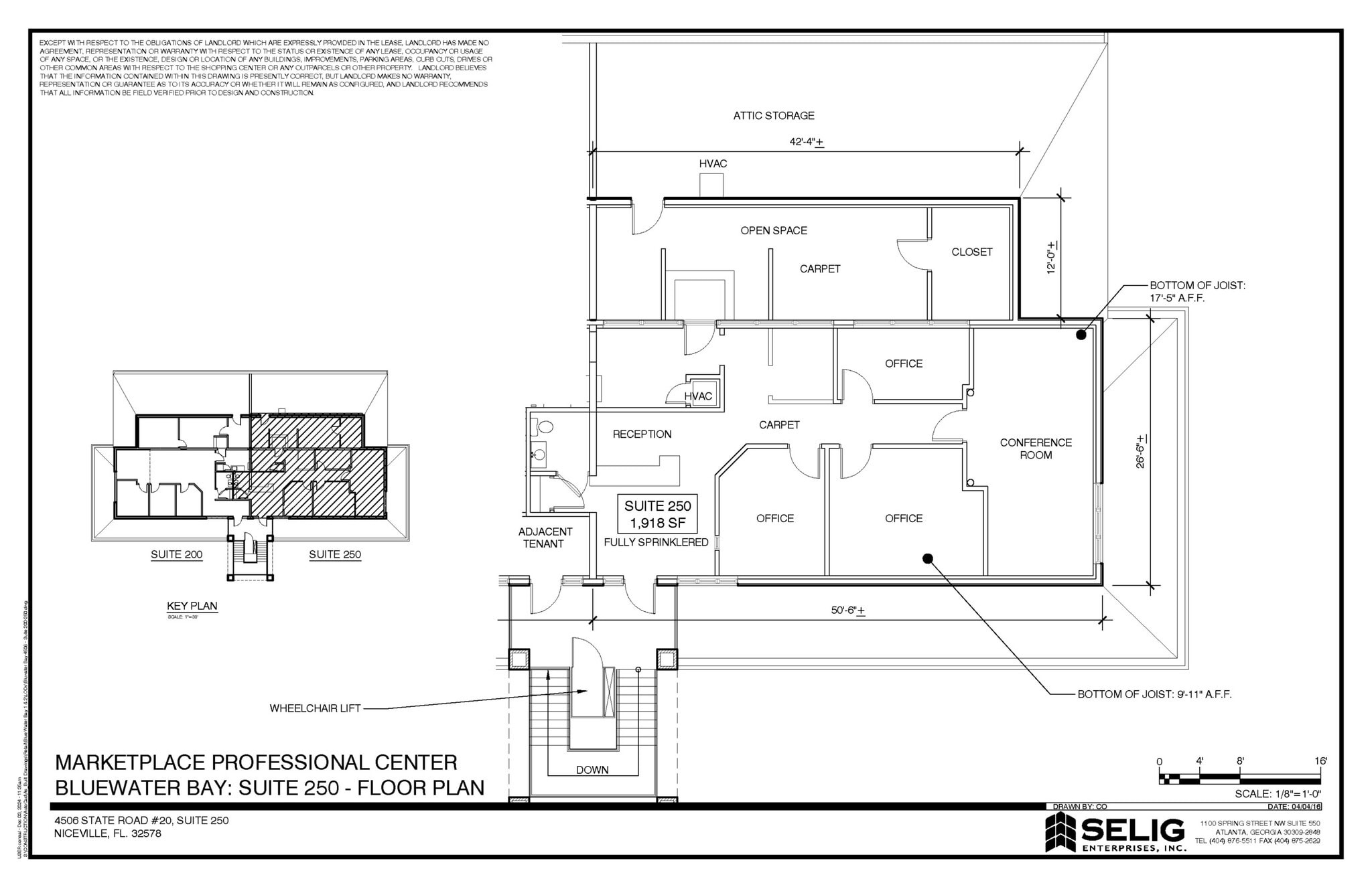 4506-4546 E Highway 20, Niceville, FL à louer Plan d’étage- Image 1 de 1