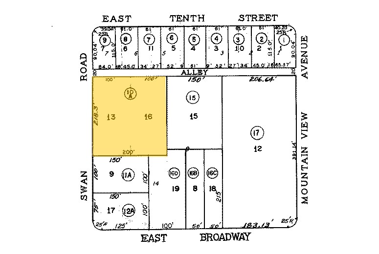 40 N Swan Rd, Tucson, AZ à louer - Plan cadastral - Image 2 de 11