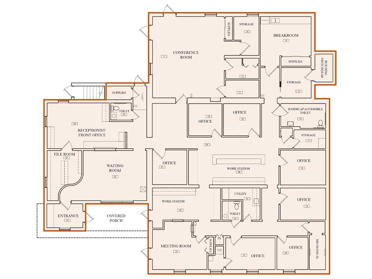 1399 S Queen St, York, PA à louer Plan d’étage- Image 1 de 7