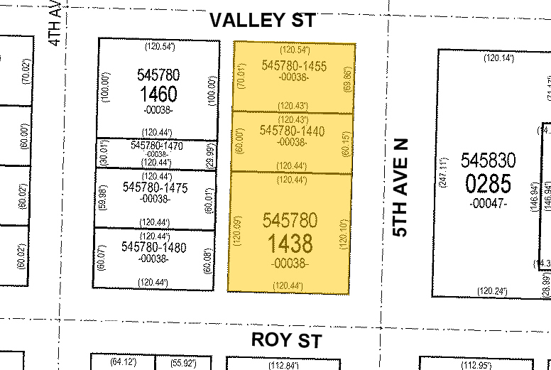 701 5th Ave, Seattle, WA à louer - Plan cadastral - Image 2 de 11