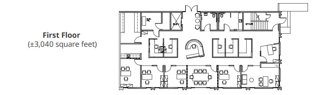 800 N 1st St, San Jose, CA à louer Plan d’étage- Image 1 de 1