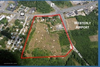 Route 78, Westerly, RI - AÉRIEN Vue de la carte - Image1