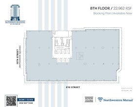 901 15th St NW, Washington, DC à louer Plan d’étage- Image 1 de 1