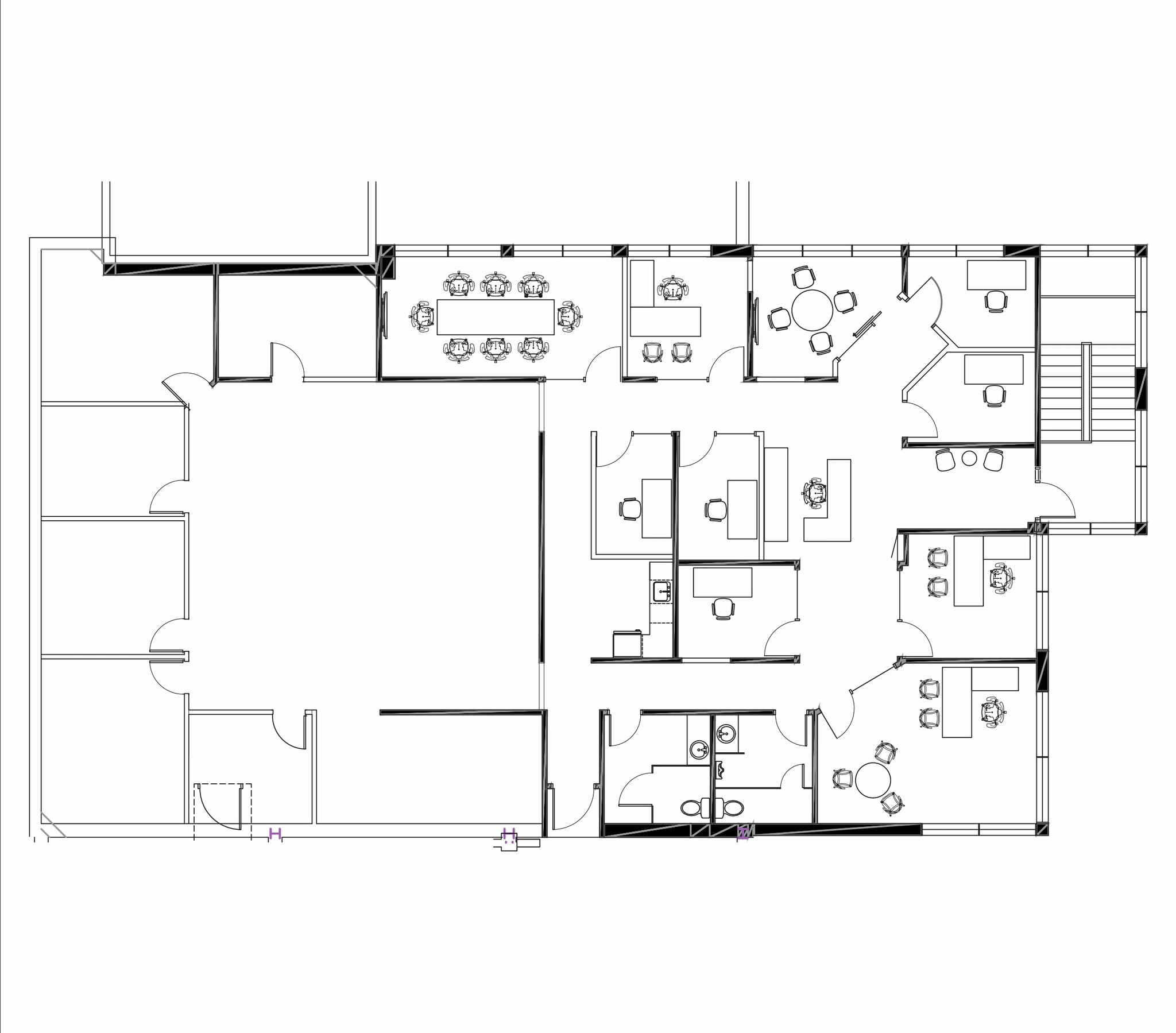 4747-4767 Rue Dagenais, Montréal, QC for lease Floor Plan- Image 1 of 9