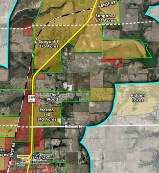 Plus de détails pour 688 Harris Rd, Gunter, TX - Terrain à vendre