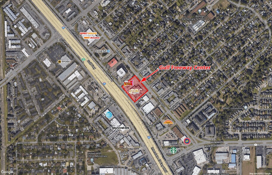 8449 Gulf Fwy, Houston, TX à louer - Aérien - Image 2 de 3