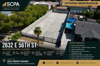 Plus de détails pour 2632 56th st, Huntington Park, CA - Terrain à vendre
