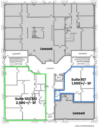 2080 Linglestown Rd, Harrisburg, PA à louer - Plan d’étage - Image 2 de 5