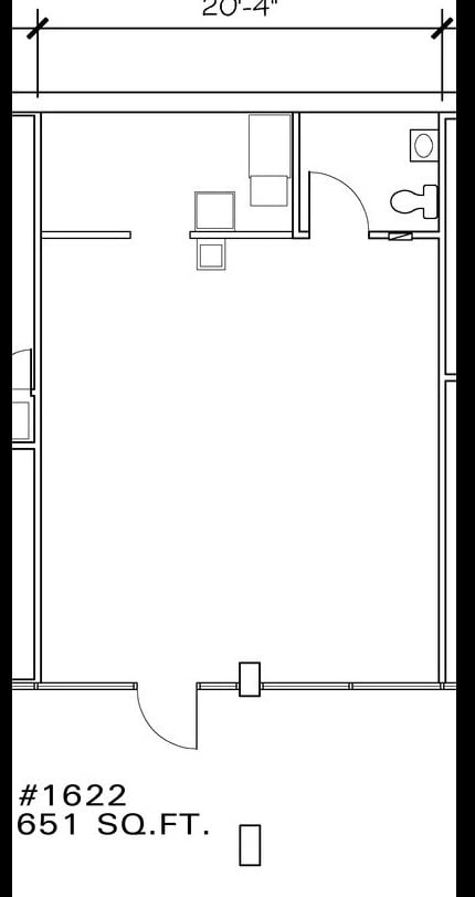 1552-1604 Babcock Rd, San Antonio, TX à louer Plan d’étage- Image 1 de 1