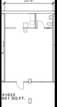 1552-1604 Babcock Rd, San Antonio, TX à louer Plan d’étage- Image 1 de 1