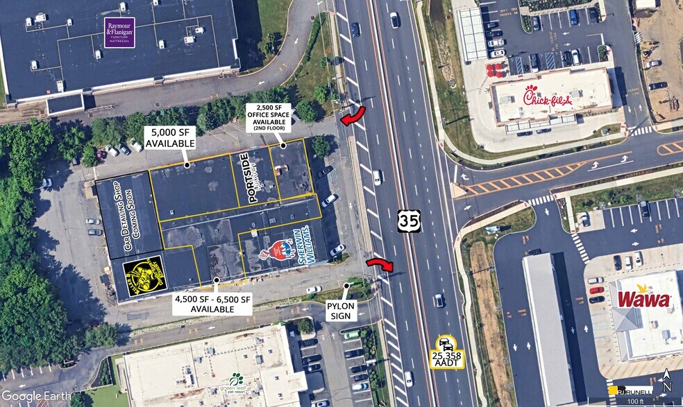 1604 S Route 35, Oakhurst, NJ à louer - Photo du bâtiment - Image 3 de 9