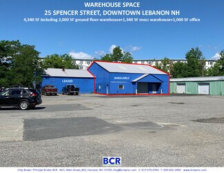 Plus de détails pour 25 Spencer St, Lebanon, NH - Industriel à louer