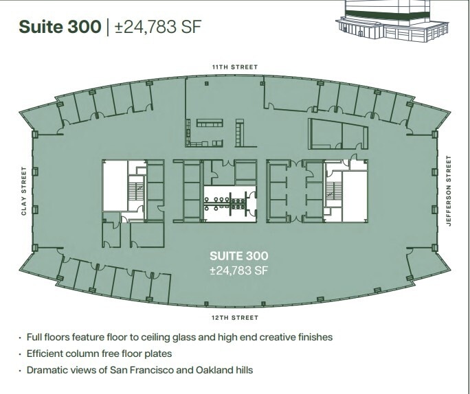 555 12th St, Oakland, CA for lease Floor Plan- Image 1 of 1
