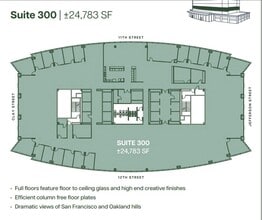 555 12th St, Oakland, CA for lease Floor Plan- Image 1 of 1