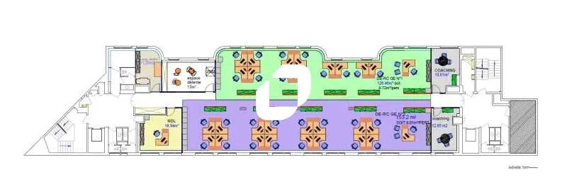 Bureau dans Évry-Courcouronnes à louer - Plan d’étage - Image 3 de 5