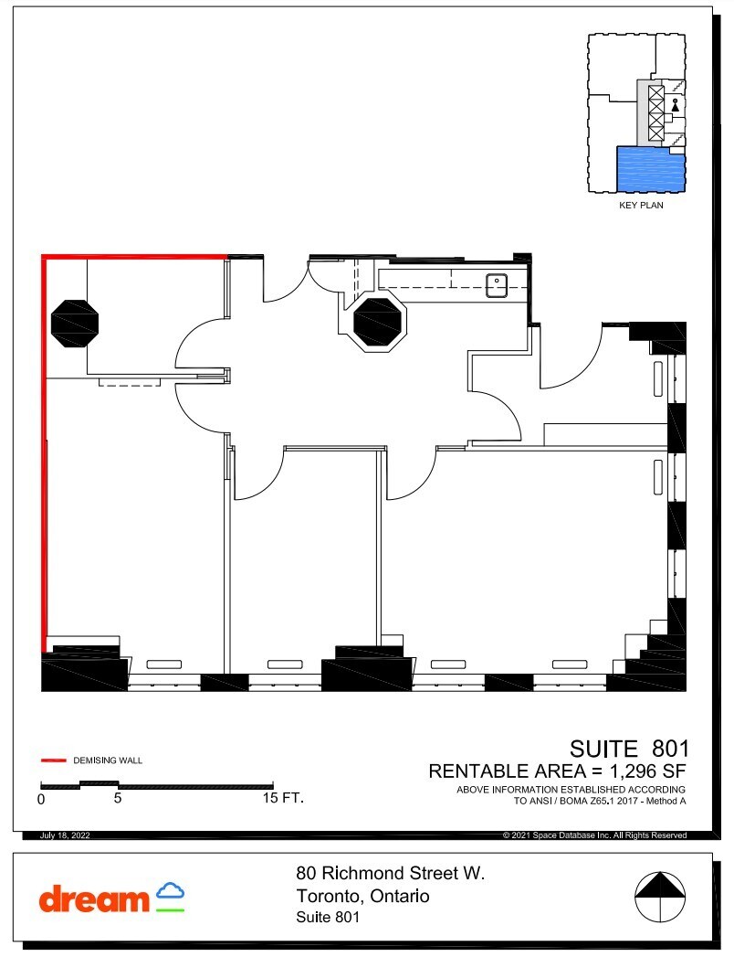 78-80 Richmond St W, Toronto, ON for lease Floor Plan- Image 1 of 1