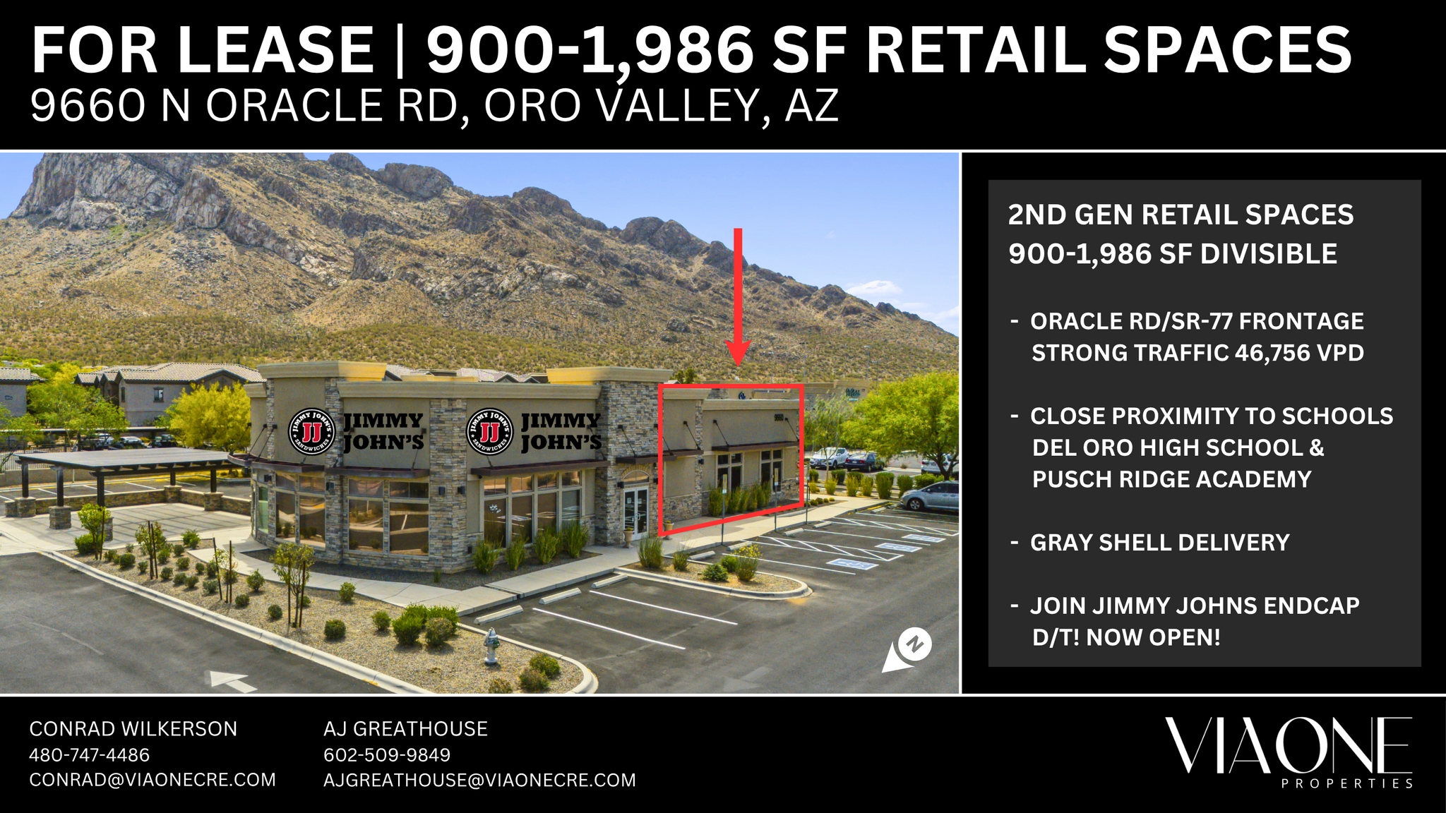 9660 N Oracle Rd, Oro Valley, AZ for lease Building Photo- Image 1 of 13