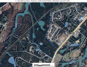 5324 US 1 Hwy, Vass, NC - Aerial map view