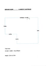 4 James St, Waterloo à louer Plan d’étage- Image 2 de 4