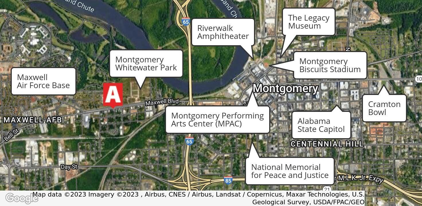 1307 Maxwell Blvd, Montgomery, AL à vendre Photo du bâtiment- Image 1 de 5