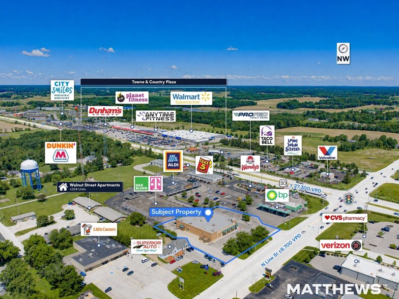535 N Line St, Columbia City, IN à vendre - Photo du bâtiment - Image 3 de 3
