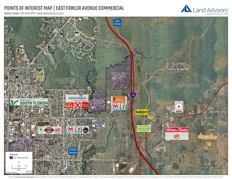 9180 E Fowler Ave, Thonotosassa, FL à vendre - Aérien - Image 2 de 3