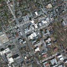 151 E Rosemary St, Chapel Hill, NC - AÉRIEN  Vue de la carte